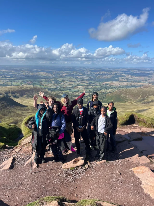 “Some people are scared, some people are brave, but if you put your heart into it, you’ll be happy”
Pharrell age 13 (one of the elite mountain climbers today)!